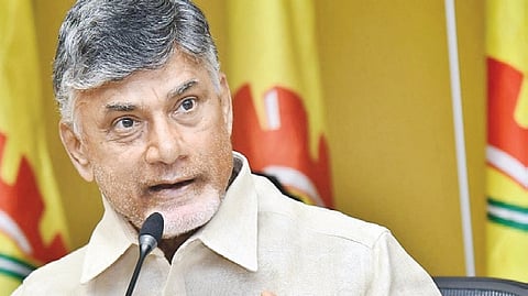 TDP chief N Chandrababu Naidu