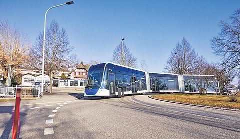 A LighTram at Brisbane: