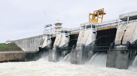 Though the work on constructing the dam commenced in 1959, it was completed in 1974.