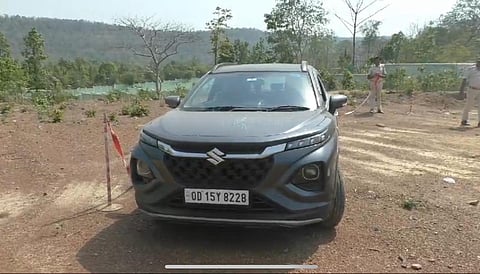 Police sources said that the bodies were found inside a car parked near a playground at Banipahada in the Lakhanpur area.