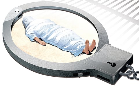 Revenue department officials said the decision on the release of the body is pending with district collector C Palani.