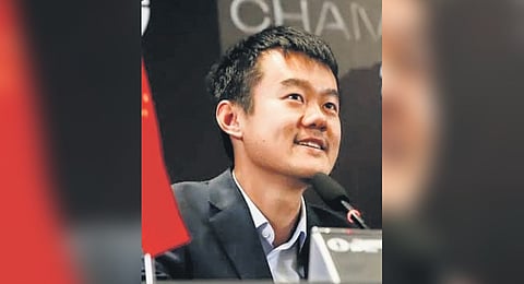 China’s Ding Liren