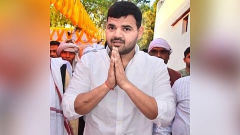 BJP's Kaiserganj Lok Sabha candidate Karan Bhushan Singh.