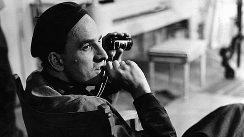 Swedish filmmaker Ingmar Bergman