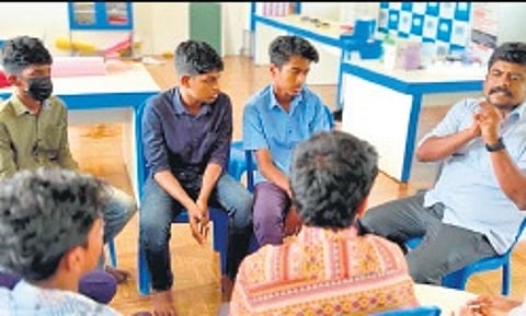 An AI workshop held as part of the Yi Innovation vertical programme