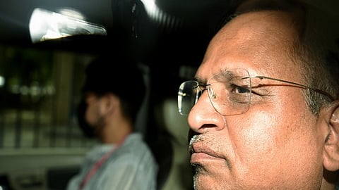 Former Delhi minister and AAP leader Satyendar Jain.