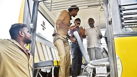 Image of bus checking in Chennai used for representational purposes only.