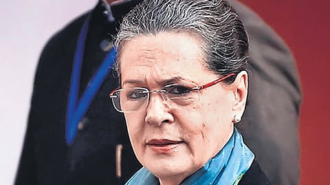Congress Parliamentary Party leader Sonia Gandhi