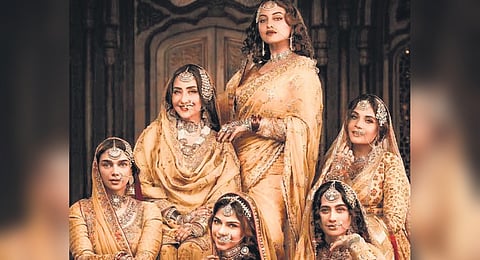 Heeramandi: The Diamond Bazaar first look poster