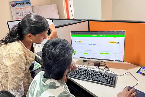 Sagar Anisingaraju founded Lipi Game that promotes Telugu and other Indian languages, cultures, and epics through gaming.