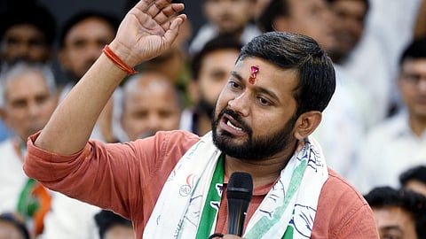 Kanhaiya Kumar, the Congress candidate for the North East Delhi Lok Sabha seat.