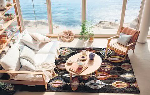 Rahul Kapoor transforms art into artisanal decor with Rex Ray-Inspired rugs