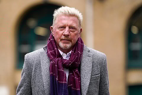 German tennis legend Boris Becker