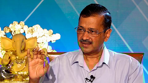 Delhi Chief Minister and AAP convenor Arvind Kejriwal during an interview with PTI, in New Delhi, Wednesday, May 22, 2024.