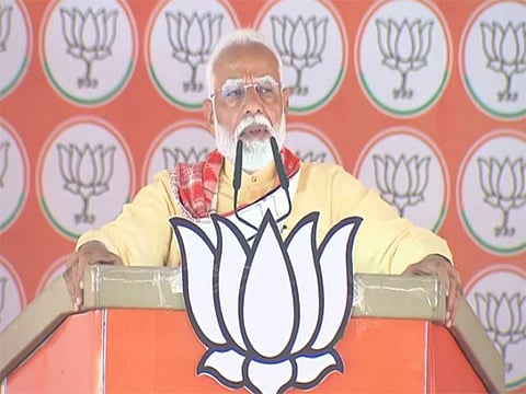 PM Modi takes dig at opposition at rally in Basti