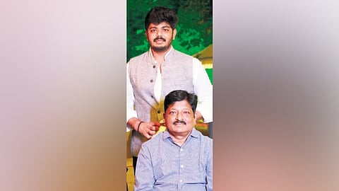 Pratap Jena and his son Ankit Pratap Jena