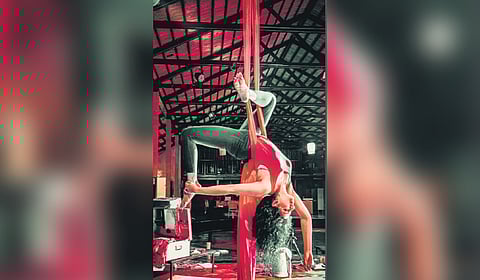 A still from the play