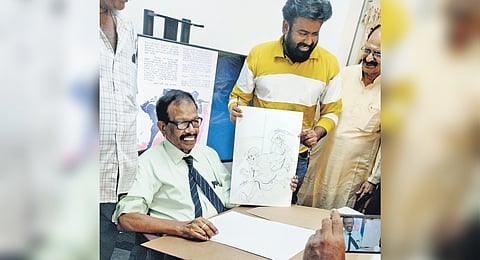 Jeyaraj's Drawing of Seethapatti and Appusamy