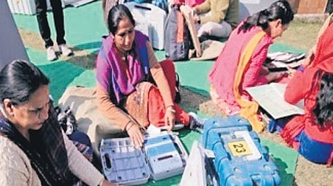 In the past, a similar arrangement was made, which proved unsuccessful because the bedding and other arrangements provided for the polling officers were very dirty, smelly, and unusable.