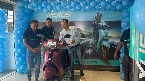 The two-wheeler comes in four attractive colours Zanskar Aqua, Indian Red, Lunar White and Steel Grey.