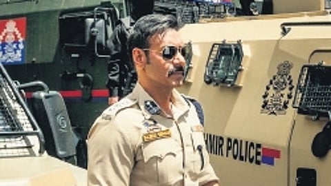 A still from the film 'Singham Again'