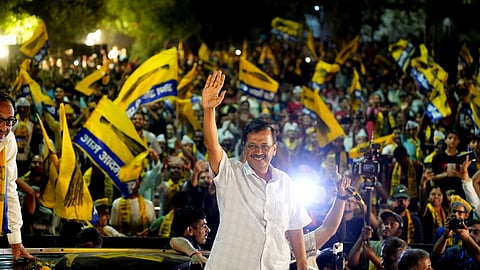 Delhi Chief Minister and Aam Aadmi Party convener Arvind Kejriwal.