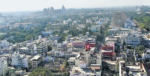 Bengaluru, where trees and buildings fight for space