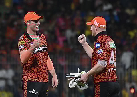 Sun risers hyderabad win the play off match against RR and enters final.