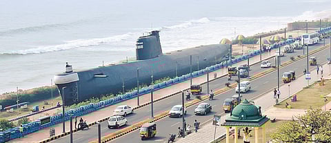 A view of Kurusura submarine