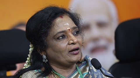BJP leader Tamilisai Soundararajan