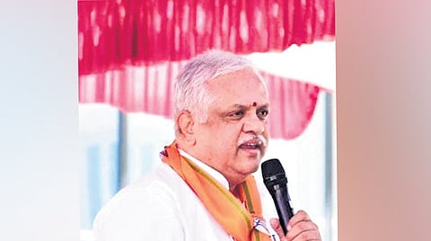 BJP national general secretary (organisation) B L Santhosh.