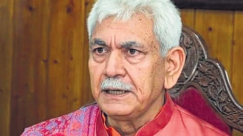 Jammu and Kashmir Lieutenant Governor Manoj Sinha.