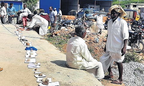 After a wait of four years, three farmers from Gangaram village in Kondapur mandal were recently handed over patta passbooks by District Collector Valluru Kranthi.