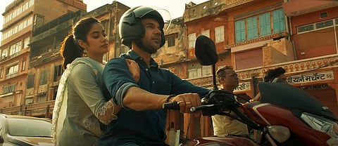 YouTube screengrab from the trailer of 'Mr. & Mrs. Mahi'