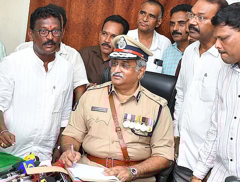 Former Intelligence chief and retired IPS officer AB Venkateswara Rao