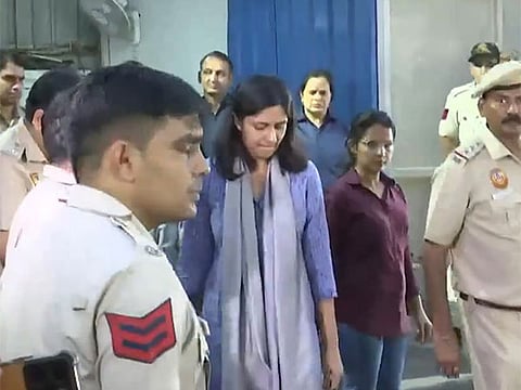MLC report of Swati Maliwal shows bruises over her left leg, right cheek.