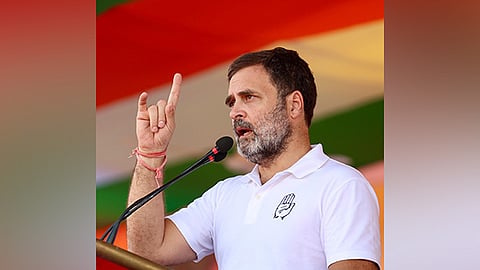 Congress leader Rahul Gandhi