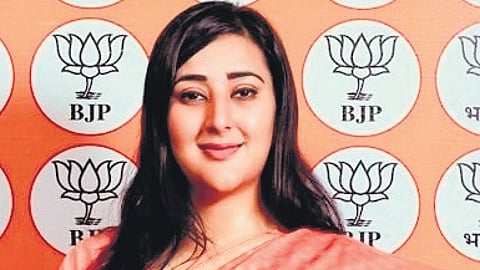 Delhi BJP secretary and New Delhi MP Bansuri Swaraj
