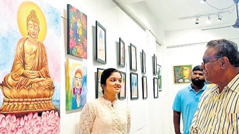 Tranquility on canvas