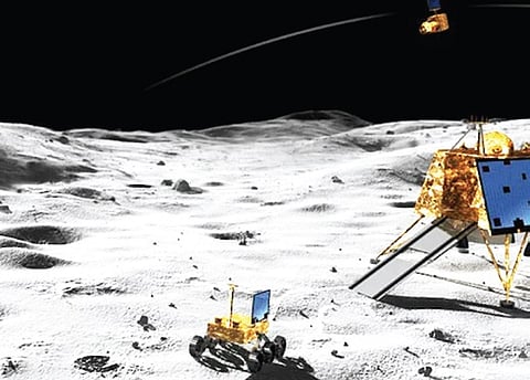 ISRO study confirms water ice possibility in Moon’s polar craters