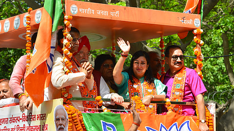 BJP candidate Bansuri Swaraj