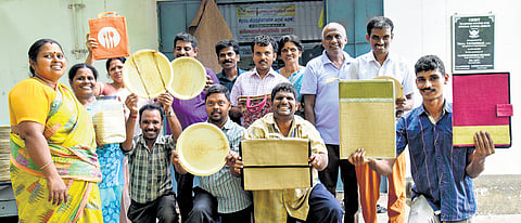 ‘Siragugal’ empowers persons with intellectual disabilities to create a range of sustainable products, including mats, plates, and bags