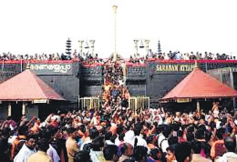 Though in temples like Tirupathi, there is a fee for special darshan, no fee has been imposed on ordinary devotees in Sabarimala.