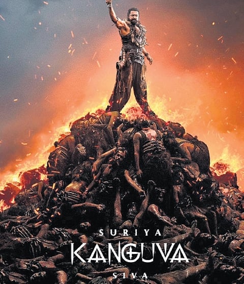 Poster of the movie 'Kanguva'.