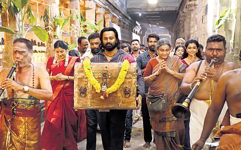 Actor Unni Mukundan in 'Garudan' movie