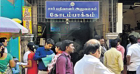 Revenue dept receives three lakh applications seeking patta each month