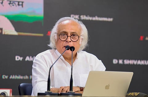 Congress leader Jairam Ramesh