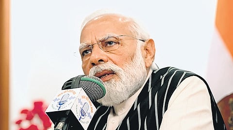 Prime Minister Narendra Modi.