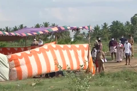 Bodies that were buried without postmortem being exhumed to confirm illicit liquor consumption