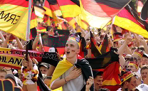 German fans.